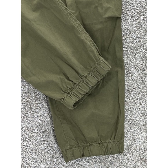 Astrid Jogger Pant Womens L Green Beachcomber Crop Quiet Luxury Resort Italy NWT - Picture 4 of 12